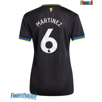 Manchester United Lisandro Martinez #6 Tricou Fotbal Replică 2025-26 Femei Treilea